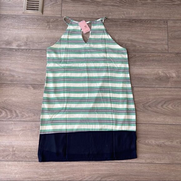 NWT Pink  Owl Striped Dress - Picture 9 of 12